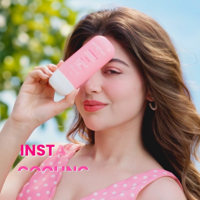 glow your skin with sunscreen