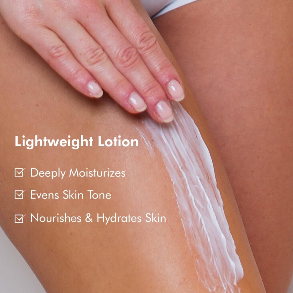 Body lotion options for different skin types