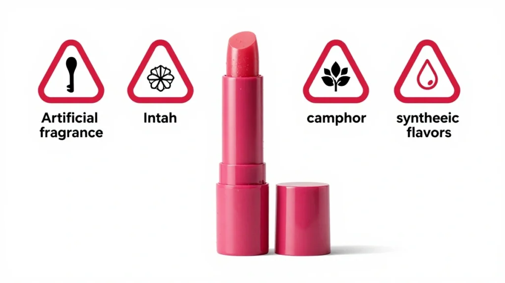 Ingredients to avoid in lip balm for sensitive lips